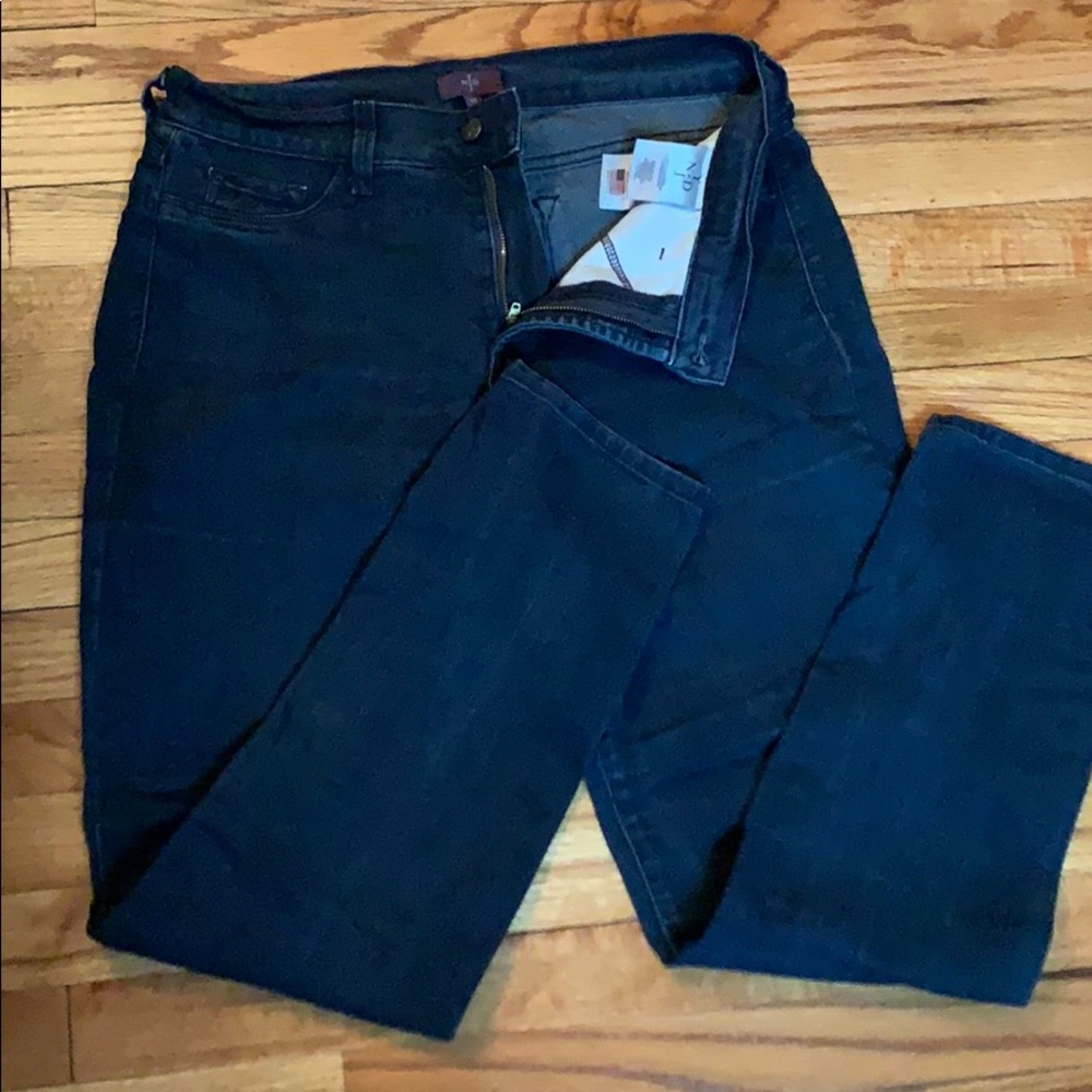 NYDJ Dark blue skinny Jeans size 10, 31’ long